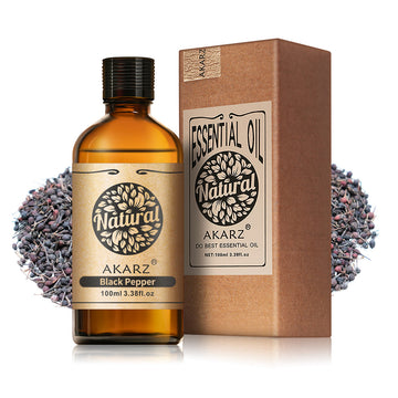 Black Pepper Essential Oil AKARZ Natural And Pure (30ML,100ML )